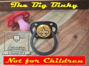 New Orleans Saints Big Binky Pacifier