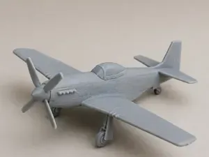 P-51 Mustang Miniature - 3D printable model