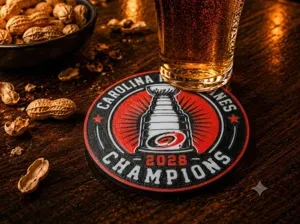 Coaster Carolina Hurricanes Stanley Cup Champions