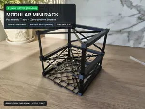 Modular Miniature Rack (Stackable System) A1 Mini