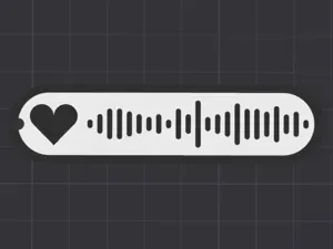 Sailor Song - Matching Spotify Keychain