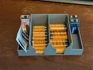 AA, AAA, & 9V Battery Box