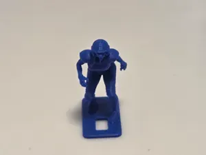 Electric Football Female Linebacker