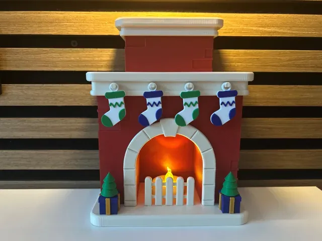 Christmas Fireplace (illuminated) — Фото 5 из 6