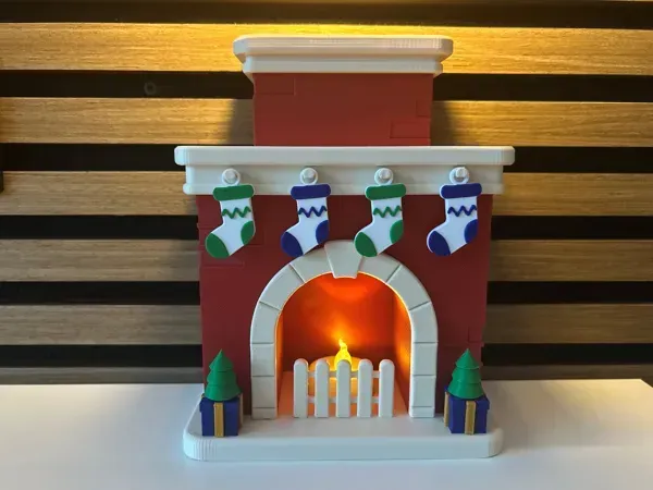 Christmas Fireplace (illuminated) — Фото 4 из 6