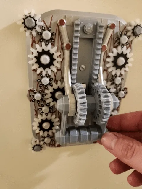 Mechanically Geared Light Switch Cover — Фото 3 из 8