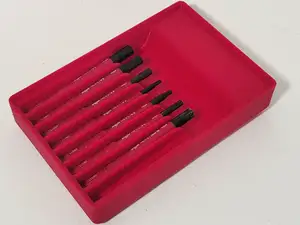 Gridfinity 75mm (3") Medium Bit Organizer - 2x2 3U