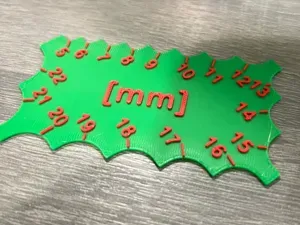 Diameter Corner mm Gauge Card