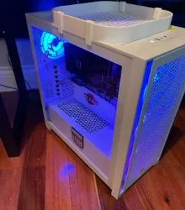 Corsair 4000D top tray