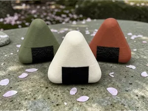 Cute & Fuzzy Onigiri Storage Box