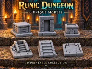 Shallow Rune Dungeon Door Terrain