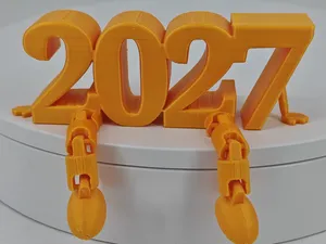 2027 Buddy Display – Fun Hanging Year Decoration