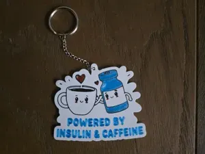 T1D Keychain
