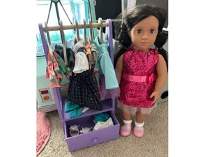 Clothes Rack - American Girl/Our Generation Doll