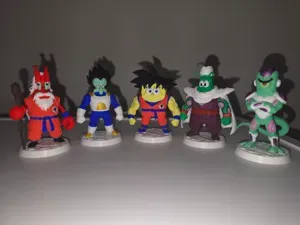 Dragon Ball x SpongeBob - 8cm Figure Pack