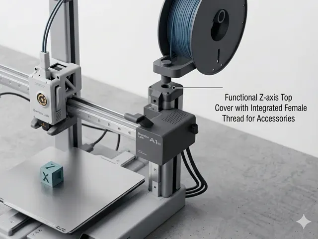 a1 mini handle and multifunctional z axis cover
