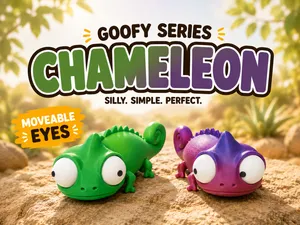 Goofy series – CHAMELEON Movable Eyes NOAMS