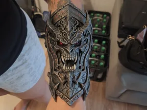 Rüstung Dämon - Arm oder Schienbein