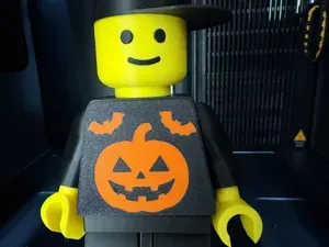 Brickman Halloween Kürbis 20cm Figur 500%
