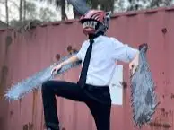 Chainsaw man cosplay of denji
