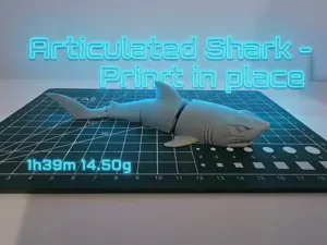 Angry Shark Articulated Flexi Print.in.Place 1h39m