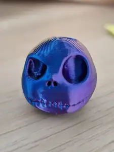 Jack Skellington Paracord Bead
