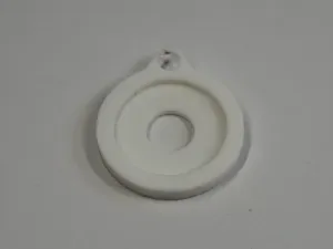 Shopping cart token keychain holder
