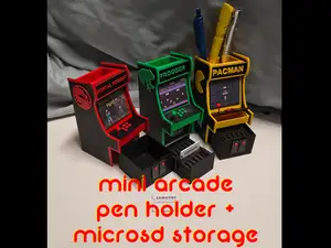 Mini Arcade Pen microSD holder