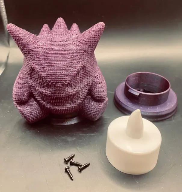 Gengar Candle Lamp – Spooky Ghost Lantern — Фото 2 из 11