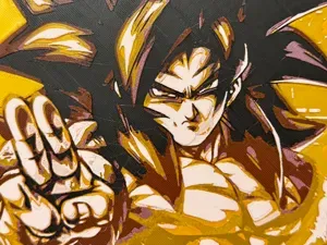 Son Goku – Super Saiyajin 4 (DB GT) | HueForge