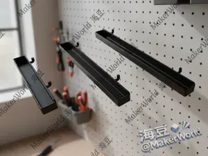 洞洞板 吧唧展示 支架 【适用于中心孔距16mm，孔径6mm圆孔洞洞板】
