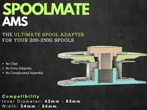 Spoolmate AMS – Ultimate 200/250g Spool Adapter