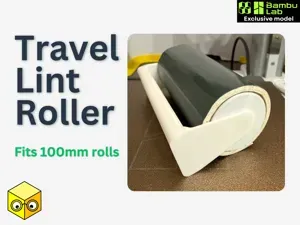 Travel-Friendly Lint Roller- Fits 100mm Refills