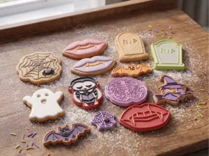 Halloween Cookie Cutters Set -Spooky Molds