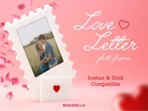Love Letter Photo Frame – Instax & Zink Compatible