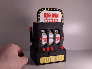 Spinning Slot Machine