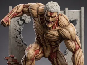 Armored Titan Epic Diorama (Attack on Titan)