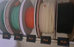 changable Filament label clips all sizes all types