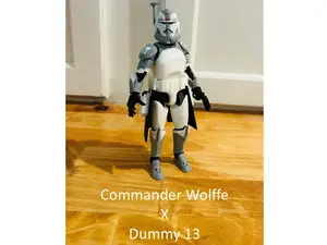 Commander Wolffe X Dummy 13 (Helmet and Kama)