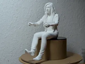 MOG Female Driver - Custom Figure for Unimog U5023