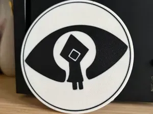 Little Nightmares Coaster gaming merch fan art