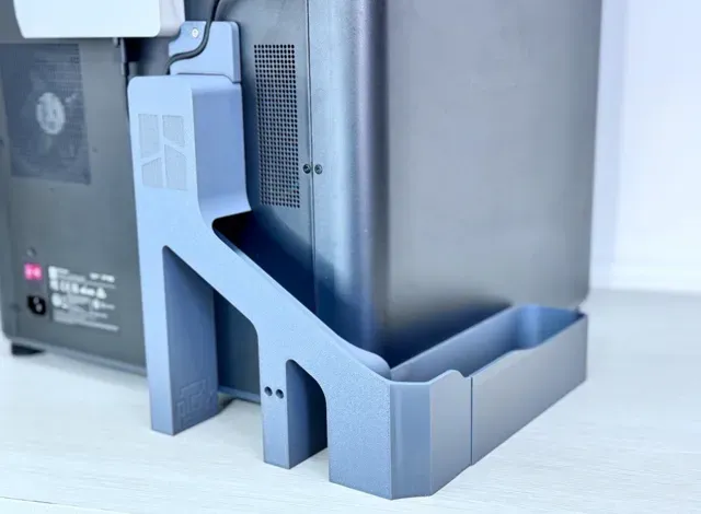 Closed chute for printer waste for (P1P P1S X1)