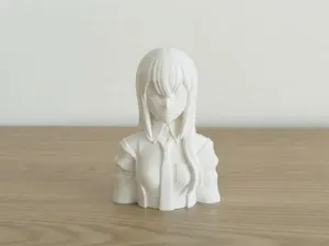Makise Kurisu Bust | Steins;Gate Anime Figure
