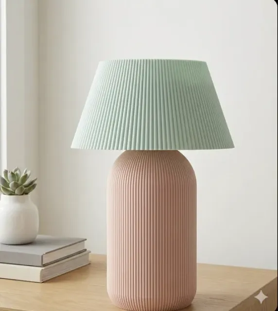 Nordic Ribbed Lamp E27 & E26 Parametric Hole — Фото 5 из 9