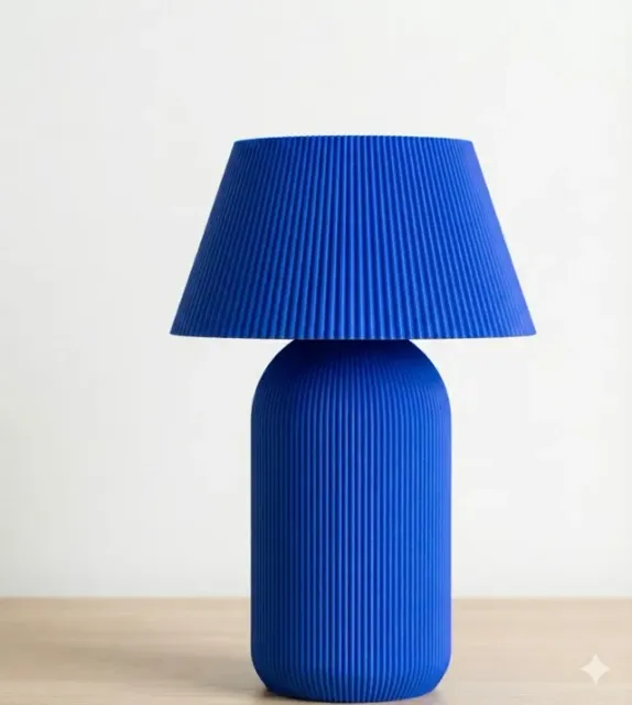 Nordic Ribbed Lamp E27 & E26 Parametric Hole — Фото 6 из 9
