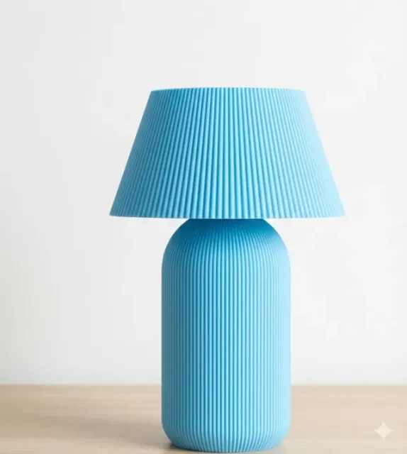 Nordic Ribbed Lamp E27 & E26 Parametric Hole — Фото 7 из 9