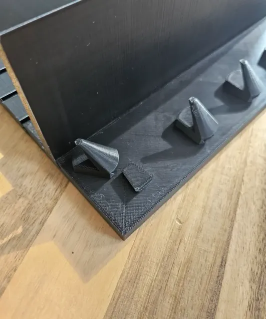 Modern modular wall key holder with Shelf — Image 3 of 7