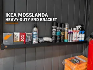 IKEA MOSSLANDA Heavy-Duty End Bracket