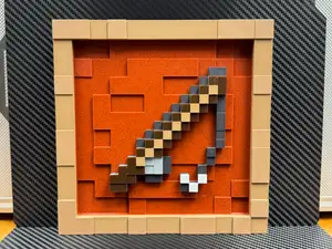 Fishing Rod - Minecraft Item Frame