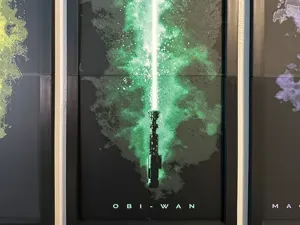 Obi-Wan Light Saber 2-piece Hueforge